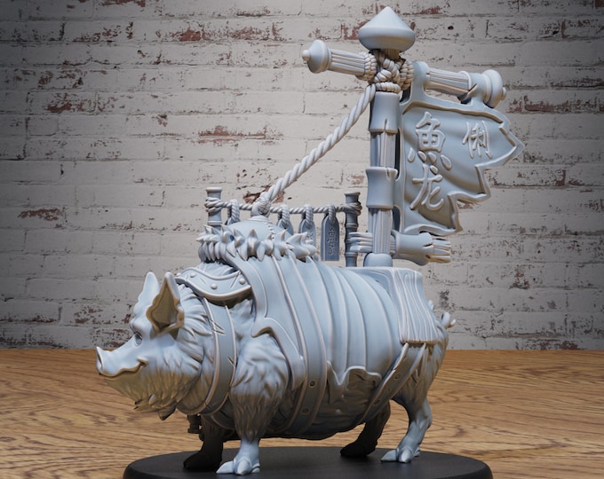 Pig Foodstall - 28mm Scale - Epic Miniatures - Festival Village