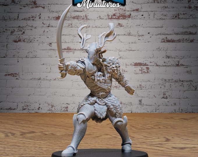 Woodland Knight - 28mm Scale - Epic Miniatures - Elven Storm