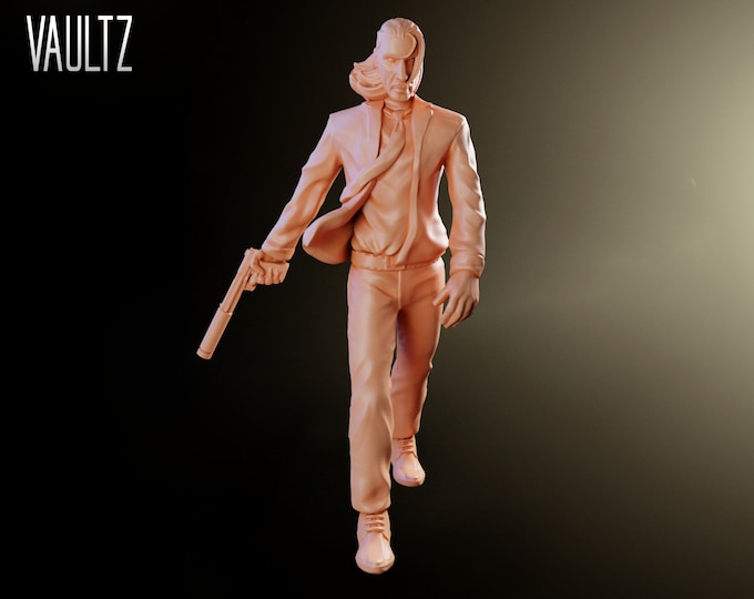 Johnny - 32mm - VaultZ - For games like Zombicide, This Is Not A Test, County Road Z and any other zombie or any post-apocalypse setting!