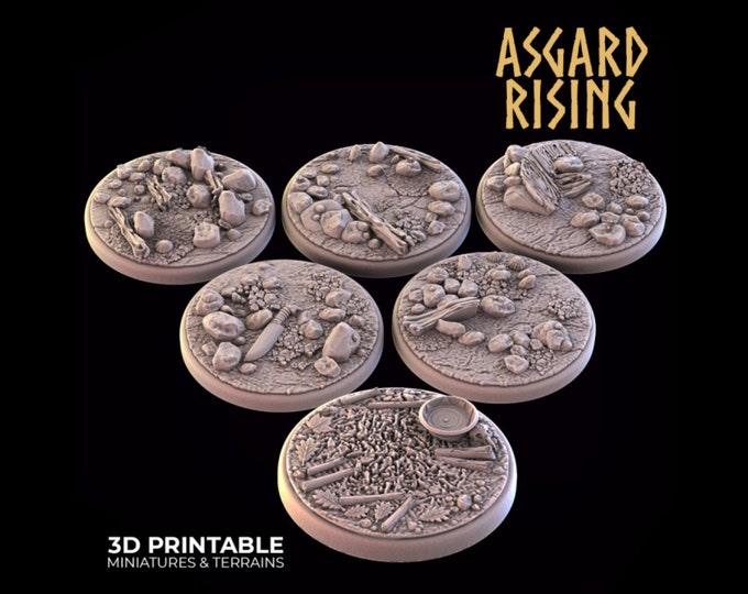 Sandshore Bases - 25/32mm - Asgard Rising