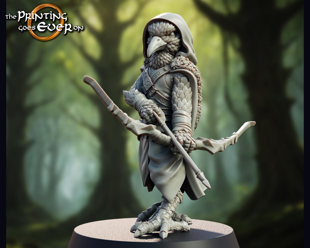 Kenku Ranger With Bow - 28mm - the Printing Goes Ever on - Dungeons and ...