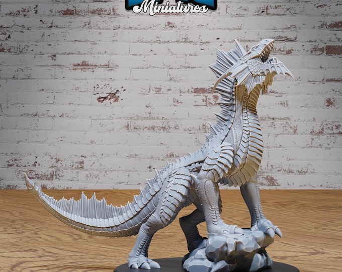 Silver Guard Drake - 28mm Scale - Epic Miniatures - Mighty Heroes