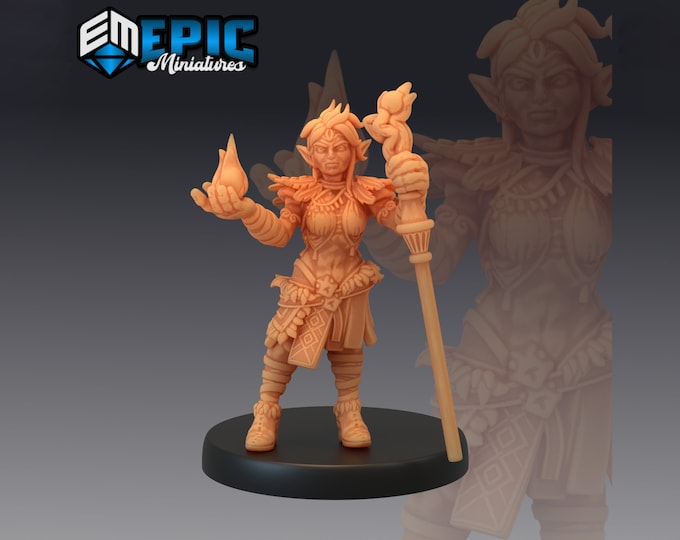 Female Elf Druid