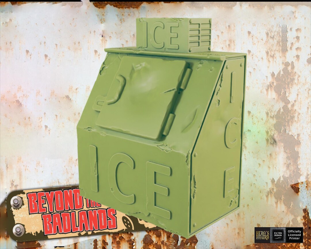 Ice Machine - Post-apocalyptic - 28 or 32mm - EC3D Designs - Beyond the ...