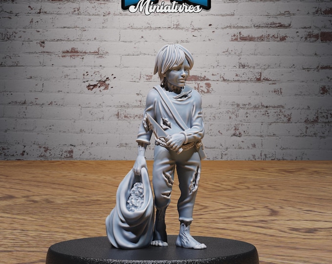 Zombie Villager Male - True 28mm Scale - Epic Miniatures - Bloody Night