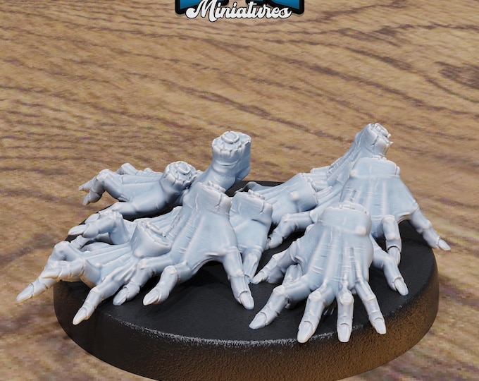 Crawling Hand Swarm (Large) - True 28mm Scale - Epic Miniatures - Hell's Wrath