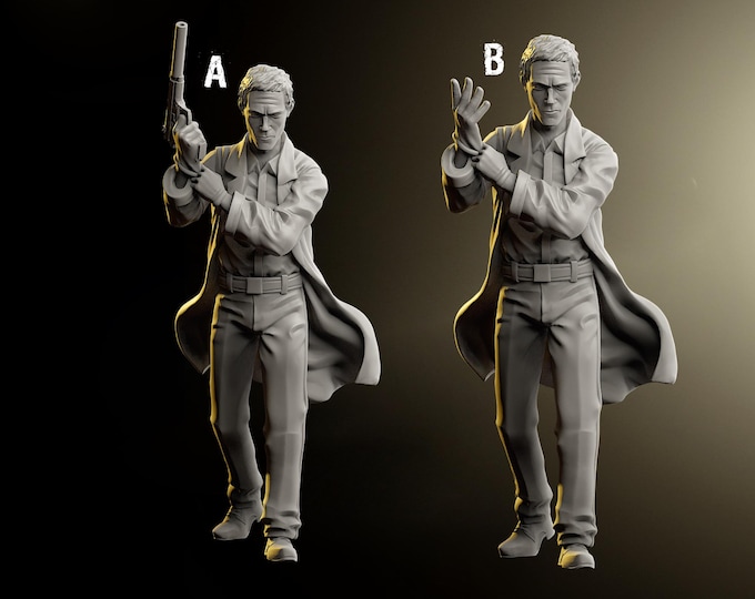 Male Hospital Doctor Survivor - 32mm - VaultZ - For games like Zombicide, This Is Not A Test, County Road Z