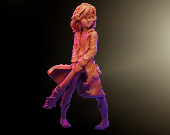 Deborah Survivor 32mm - VaultZ - For games like Zombicide, This Is Not A Test, County Road Z