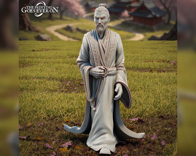 Jade Emperor - Japanese Theme - 28mm - The Printing Goes Ever On - Dungeons and Dragons - Pathfinder - Fantasy - Tales Of The Jade Empire