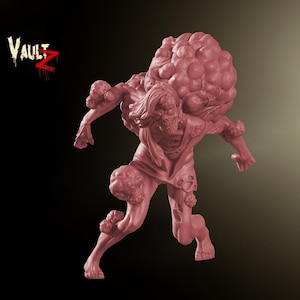 Zombienator Mutant  2 - 28/32mm - VaultZ - For games like Zombicide, This Is Not A Test, County Road Z