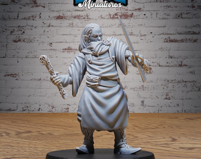 Elven Artist - Blacksmith - 28mm Scale - Epic Miniatures - Elven Storm