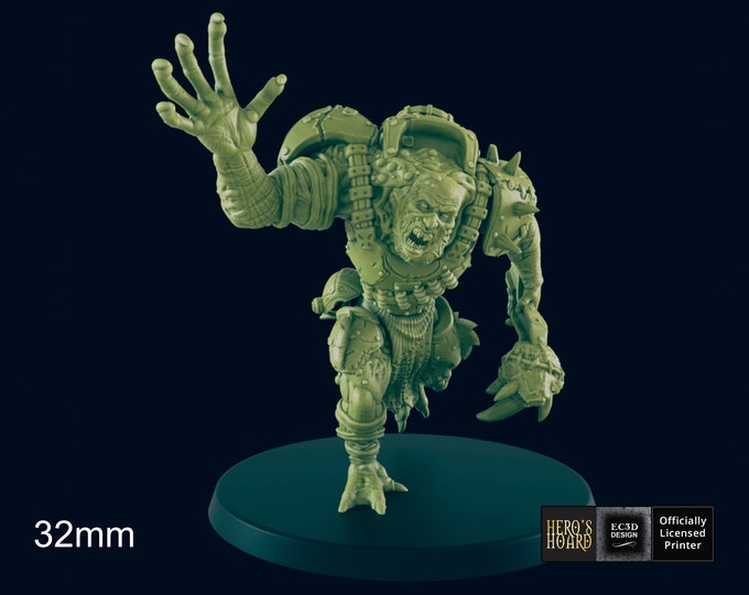 Behemoth Mutant - Post-Apocalyptic  - 28 or 32mm - EC3D Designs - Beyond The Badlands
