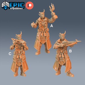 Tiefling Rogue - 28mm Scale - Epic Miniatures - Sunrise Tavern