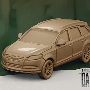 Small SUV - 32mm Scale - Kraken Studios Apocalypse Dawn - Great for Fallout Wasland Warfare, Fallout RPG, Zombicide and This Is Not A Test!