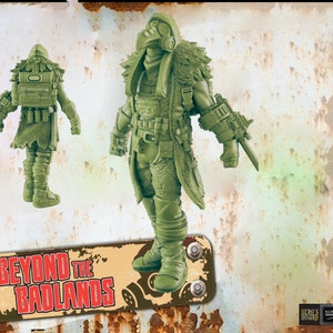 Wasteland Plague Doctor - Post-Apocalyptic - 28mm or 32mm - EC3D Designs - Beyond The Badlands