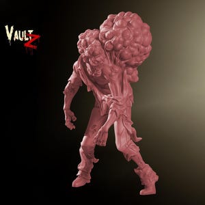 Zombienator Mutant  1 - 28/32mm - VaultZ - For games like Zombicide, This Is Not A Test, County Road Z