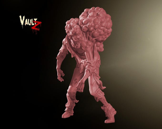 Zombienator Mutant  1 - 28/32mm - VaultZ - For games like Zombicide, This Is Not A Test, County Road Z