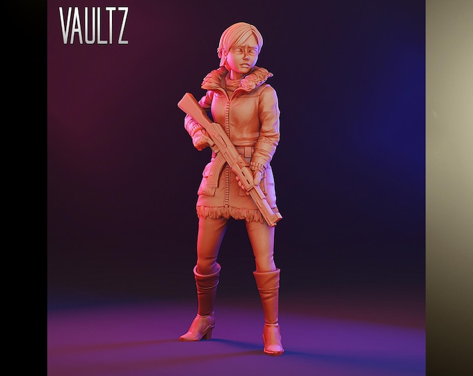 Sage Survivor - 32mm - VaultZ - For games like Zombicide, This Is Not A Test, County Road Z