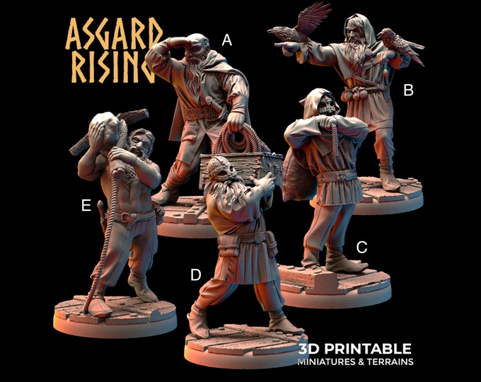 Viking Sailors - Norse Theme - 32mm - Asgard Rising