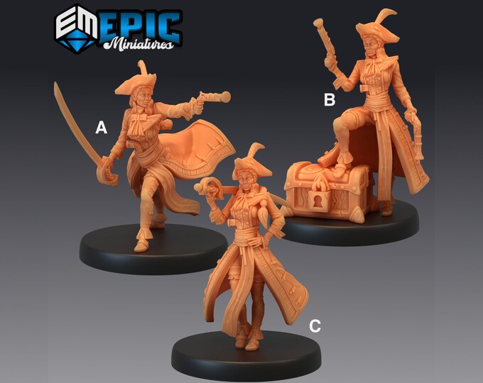 Female Veteran Pirate Captain