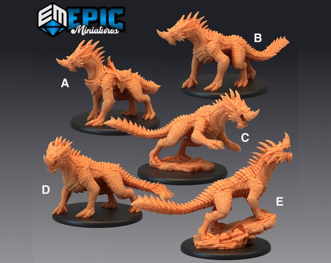 Blue Guard Drake (Wingless Dragon)