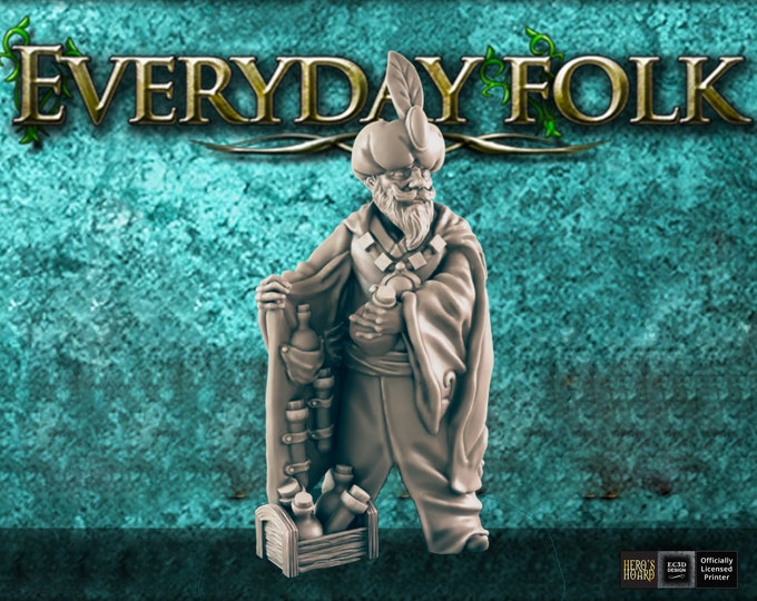 Male Human Alchemist - 28/32mm - Everyday Folk - Come get some townsfolk and villagers!