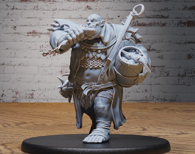 Dock Ogre - 28mm Scale - Epic Miniatures - Sinister Harbor
