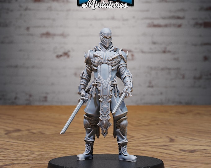 Legendary Ninja - Three poses available - True 28/32mm Scale - Epic Miniatures - Ninja Legends