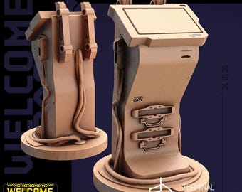 Terminal - 28/32mm - Unit9 - Cyberpunk/science Fiction/Futuristic/Cybernetics miniatures