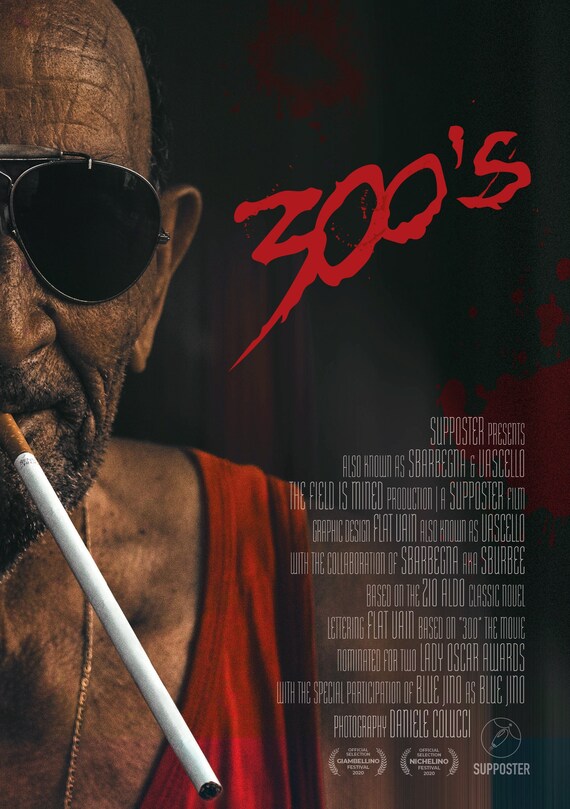 Poster 300's - Poster 300s Print Supposter Film Cinema - 31 X 44 Cm