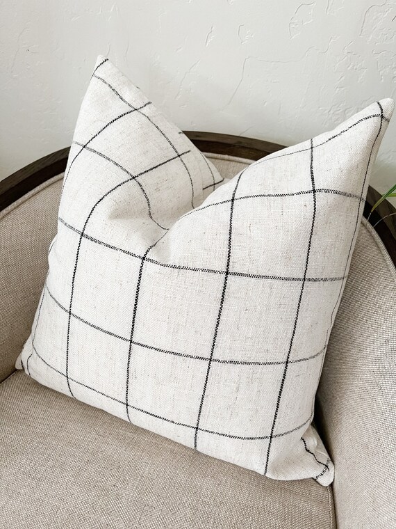 Plaid pillow covers 24x24 sale