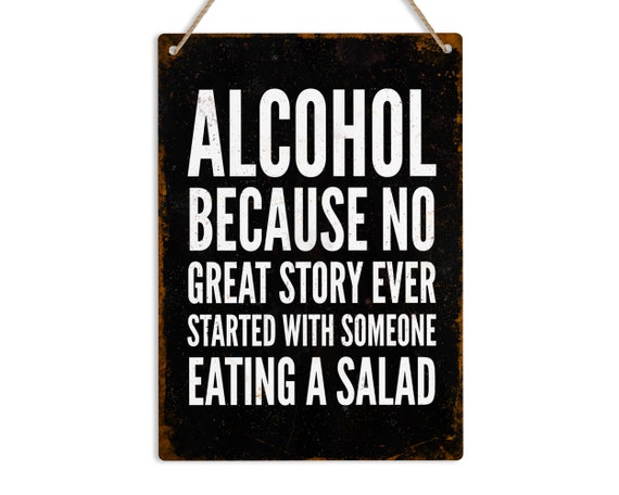 Humorous Funny Saying Quote Tin Metal Sign Humorous Funny Saying Quote Tin Metal Sign