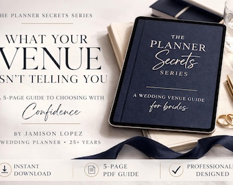 Wedding Venue Guide | Planner Secrets, Questions to Ask (PDF Download)