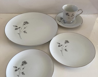 Society Shadow Rose China Set New