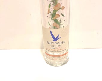 Grey Goose Essence Tumbler Glass made from a Bottle