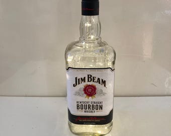 Jim Beam Bottle Lamp
