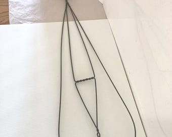 Victorian Heavy Wire Rug Beater Vintage