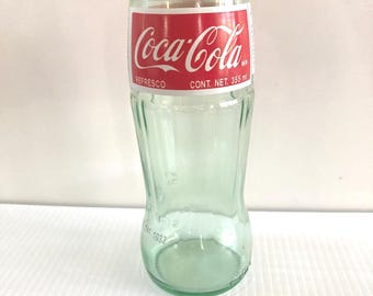 Coca Cola Drinking Glass from a Cane Sugar Bottle