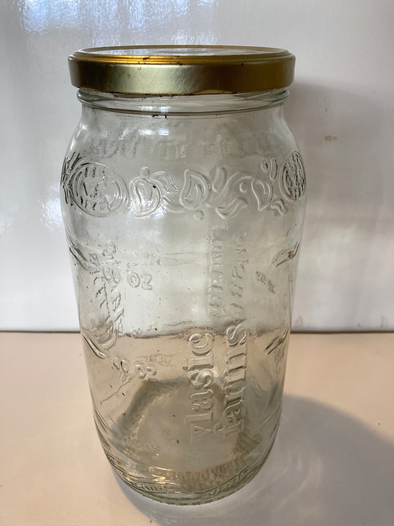 Vlasic Farms Pickle Jar 80oz With Lid Etsy