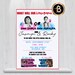 Editable the Little Rascals Gender Reveal Digital Invitation Template ...