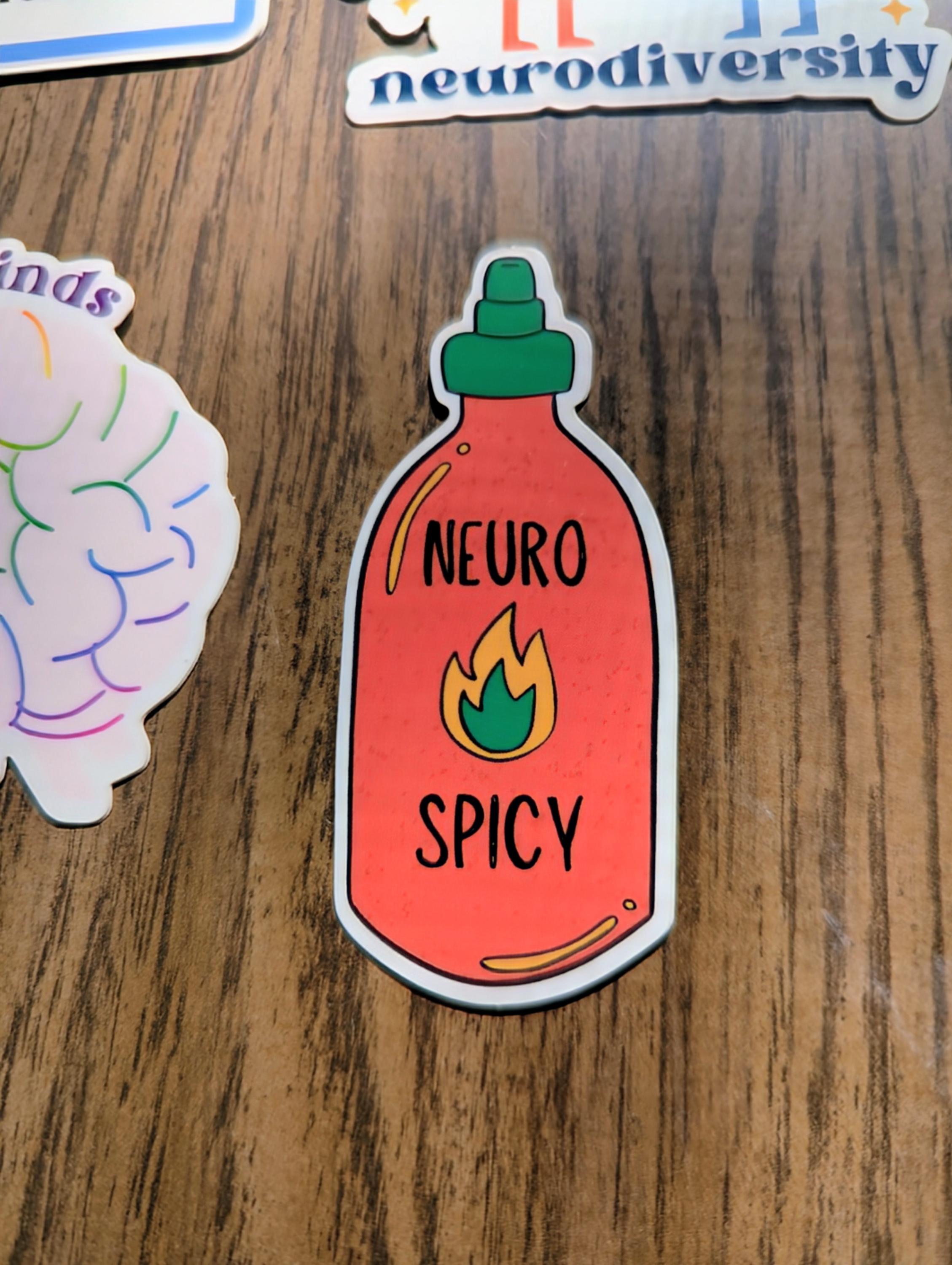 Neurodivergent Pride Sticker Pack: Vinyl Decal Bundle - Etsy