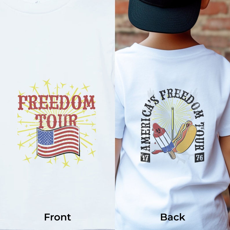 Adult July 4th 'freedom Tour' Shirt Graphic Tee 4th of July Mother ...