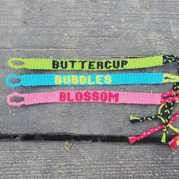 Custom Name Friendship Bracelets
