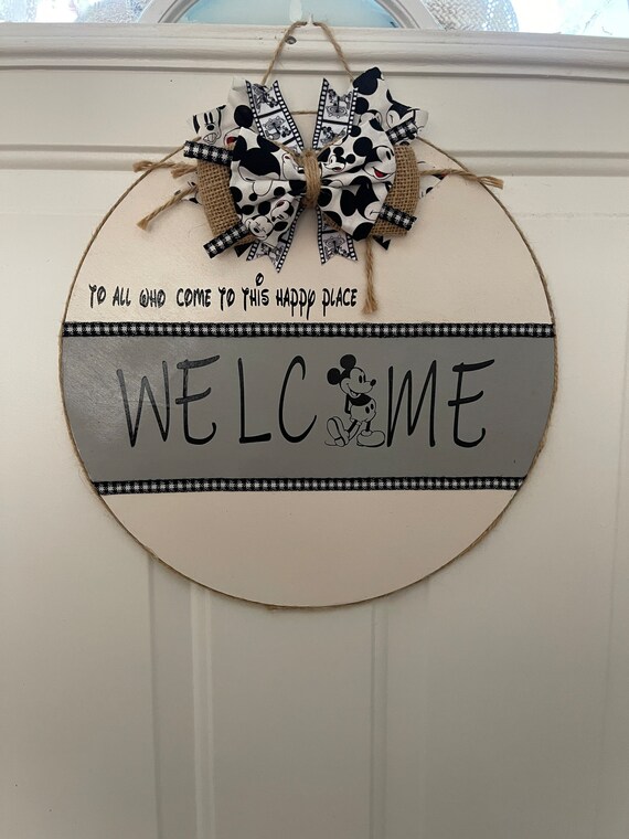 Disney Welcome Sign - Etsy