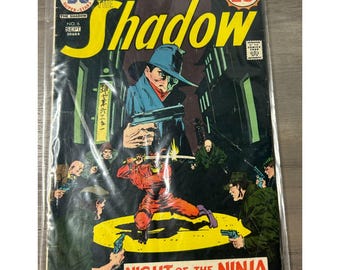 The Shadow Comic Book No. 6 September 1974 Night Of The Ninja DC Comics Vintage