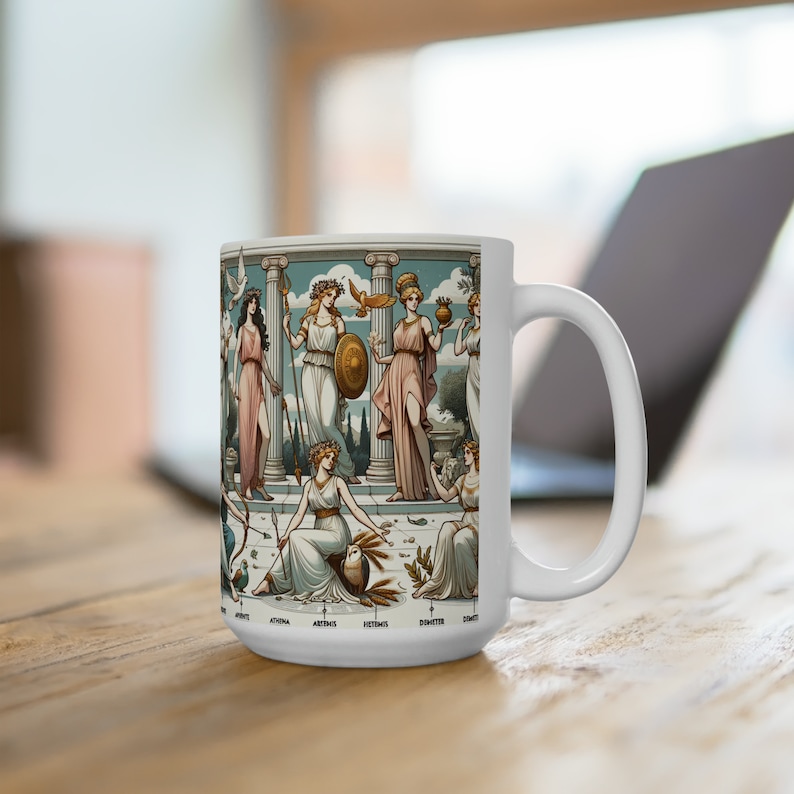 Athena Mug Greek Mythology Mug Gift for Mom Greek Goddess Gifts Greek