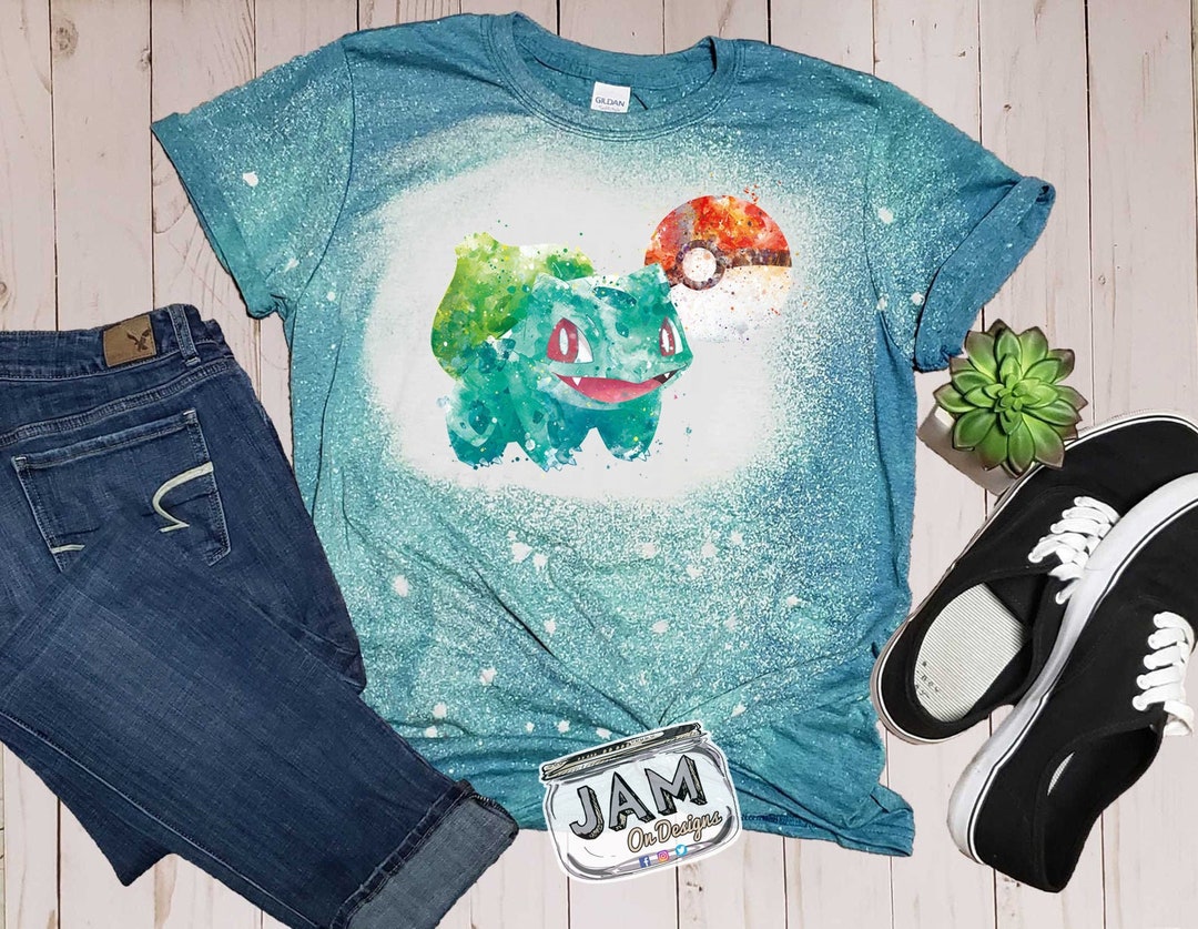 Pokemon Bulbasaur Bulbasaur Shirt Pokémon Shirt Etsy