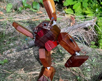 Atomic Wood Bot "Bunny Bot"