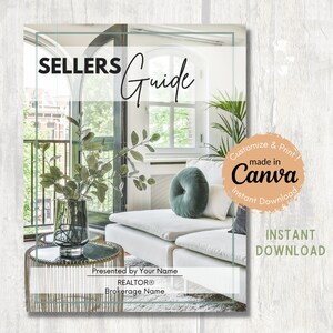 REAL ESTATE, real estate agent, marketing template, template, Real Estate Guide, Seller Guide, Realtor, Realtor marketing, Digital template