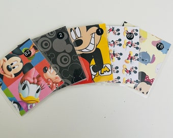 Disney 100 Envelopes - Numbered (without box)